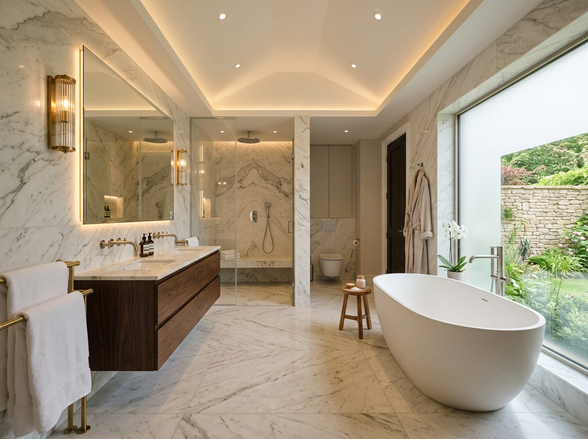 Custom Bathroom Renovation in Red Rock